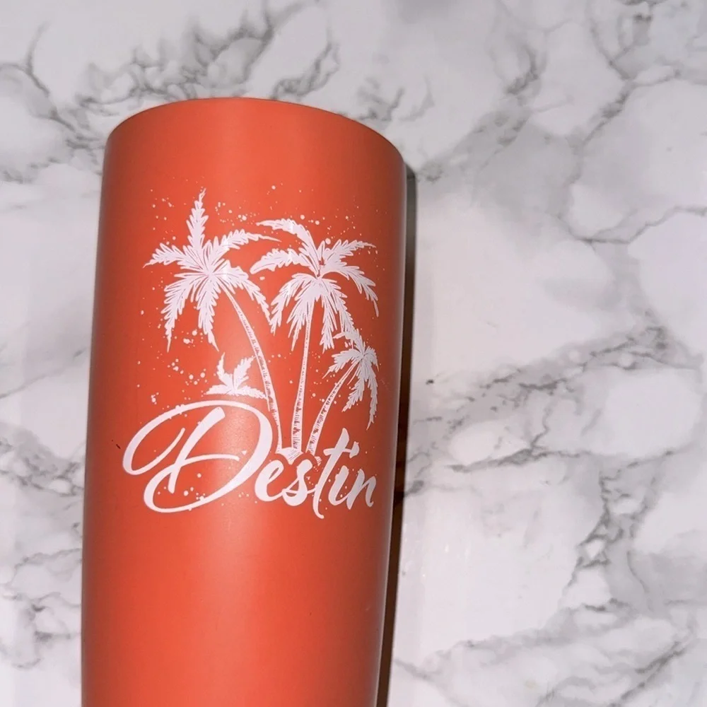 None orange tumbler